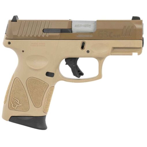 Taurus G3C 9mm Luger 3.2in Coyote Cerakote Pistol - 12+1 Rounds For ...